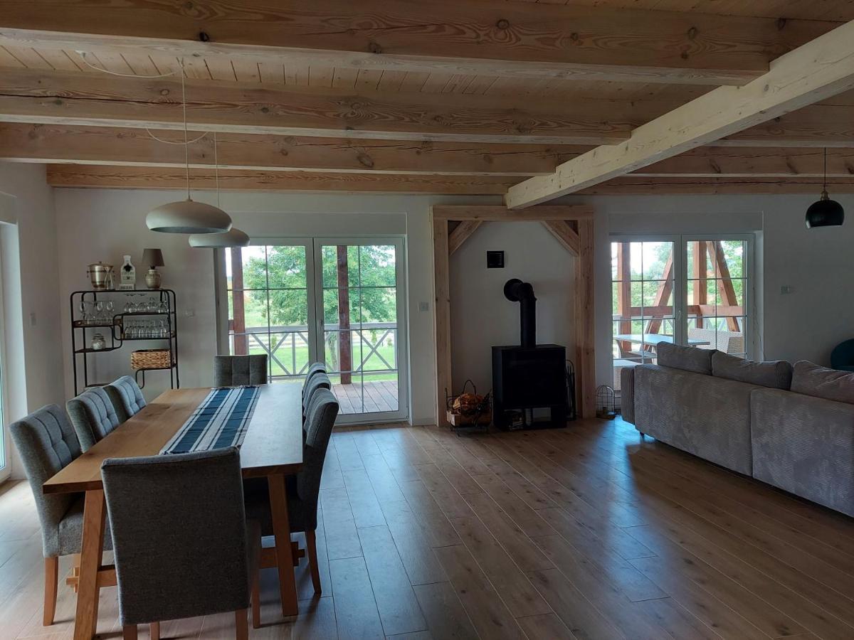 Greyowka Dom Kryty Strzecha W Gardna Park Villa Czysta Eksteriør billede